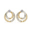 Circle Chain Diamond Studs
