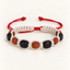 Auspicious Black Beads and Rudraksha Adjustable Bracelet