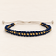 Tulsi Midnight Blue & Gold Woven Thread Bracelet
