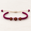 Sacred Rudraksha with Silver Accents Braided
