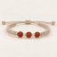 Pure Handmade Spiritual Silver & Rudraksha Thread Band