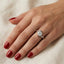 Flora Twist Diamond Ring