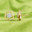 Prism Diamond Stud Earrings