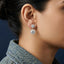 Imperial Bloom Halo Lab-Grown Diamond Earrings
