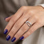 Modern Curve Spark Ring