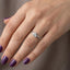 Twin Flame Diamond Ring