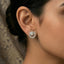 Helios Halo Diamond Studs