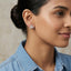 Trinity Pear Diamond Studs