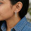 Butterfly Flutter Diamond Drop Earrings