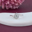 Pear Halo Fancy Ring