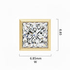 Luxe Prism Princess Studs