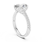The Seraphina Ovel Solitaire Ring