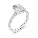 The Seraphina Ovel Solitaire Ring