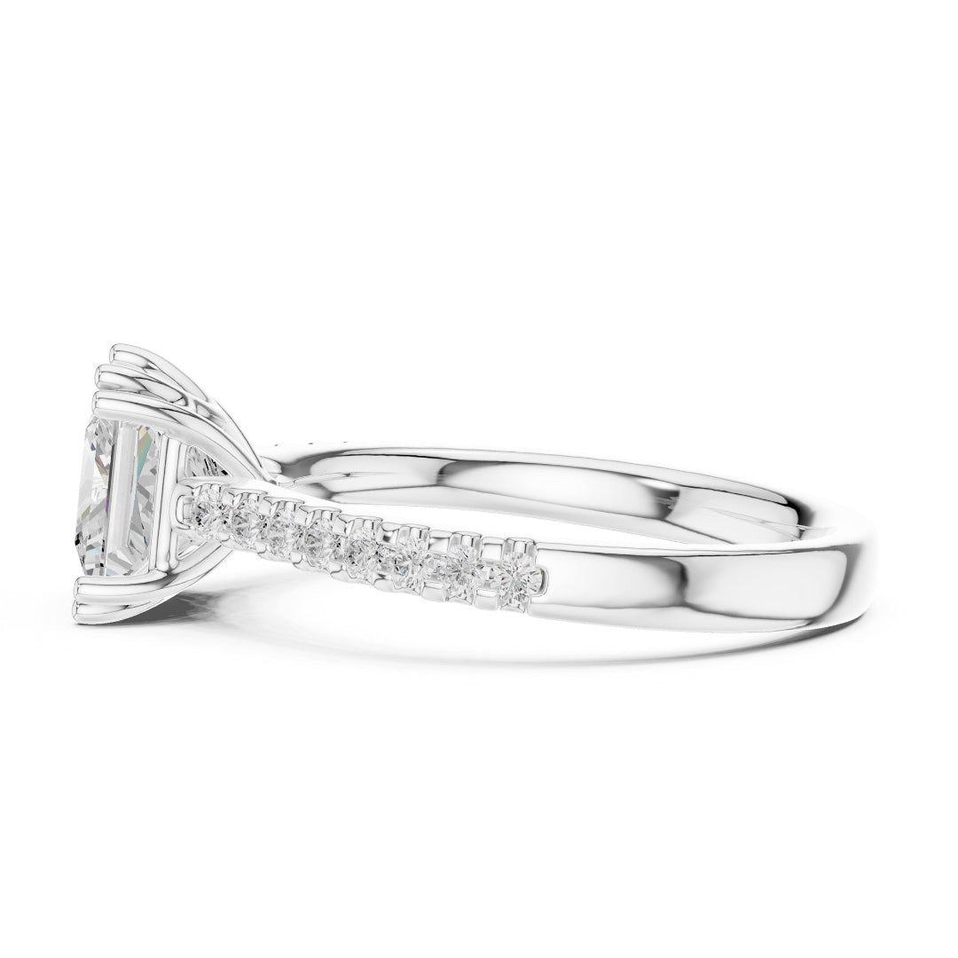 Sovereign Solitaire Sparkle Ring