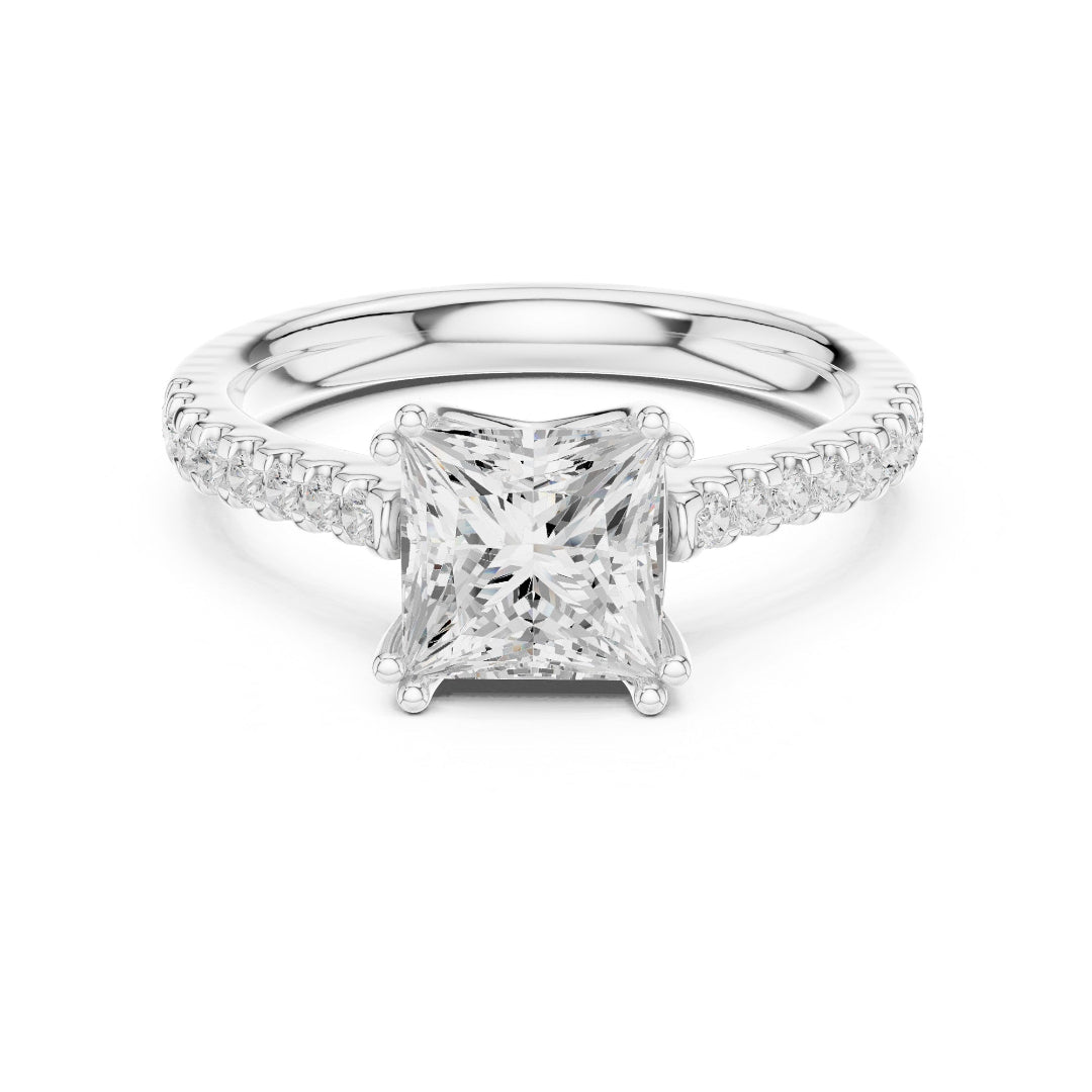 Sovereign Solitaire Sparkle Ring