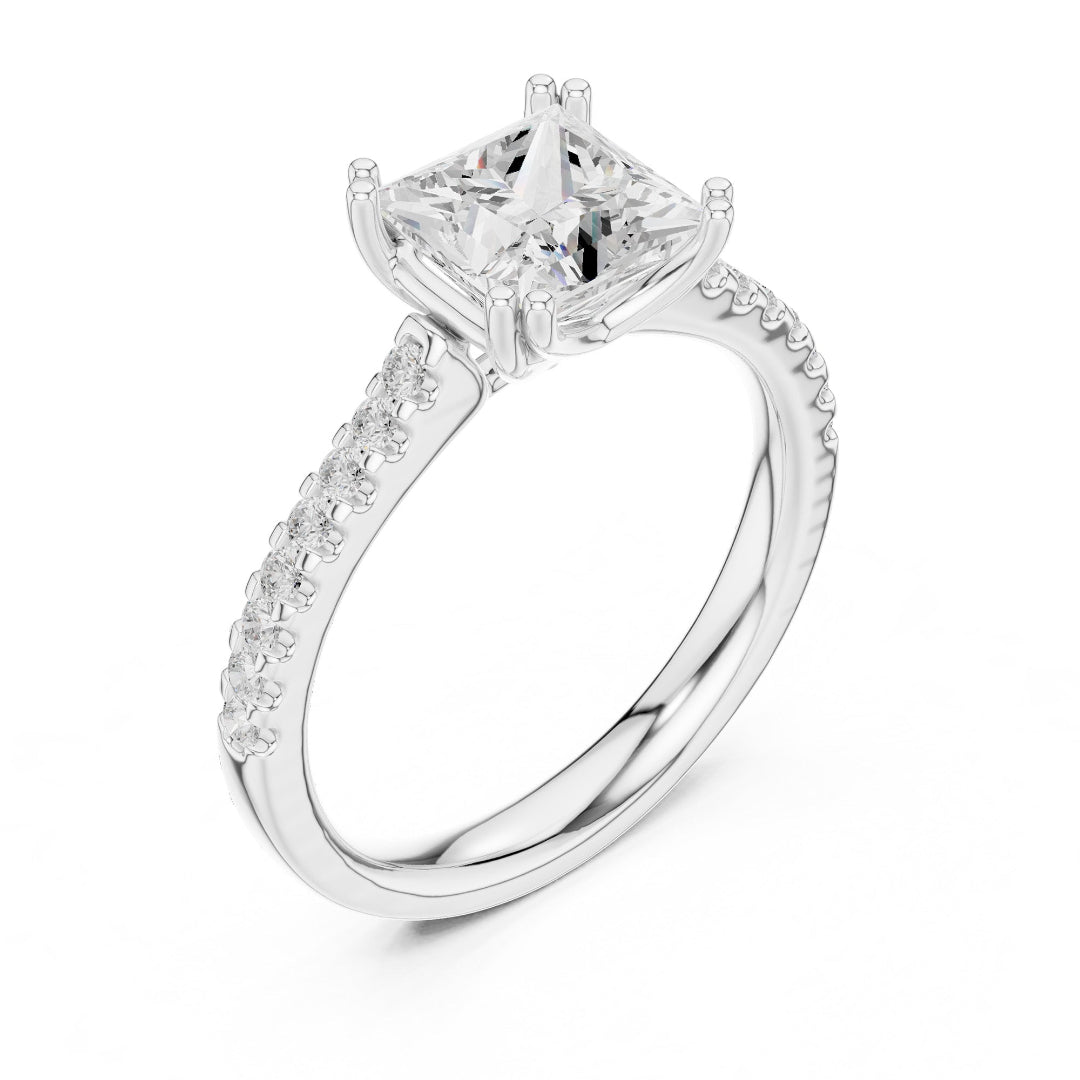 Sovereign Solitaire Sparkle Ring