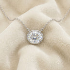 Solitaire Bezel Diamond Pendant