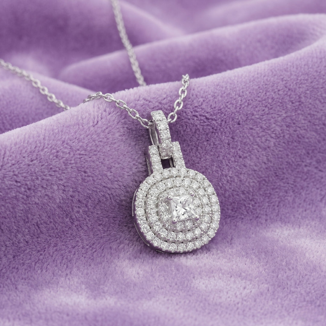 Leela Orbit Diamond Pendant