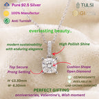Star Aurielle Solitaire Diamond Pendant