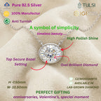 Solitaire Bezel Diamond Pendant