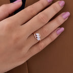 crazy three pear ring
