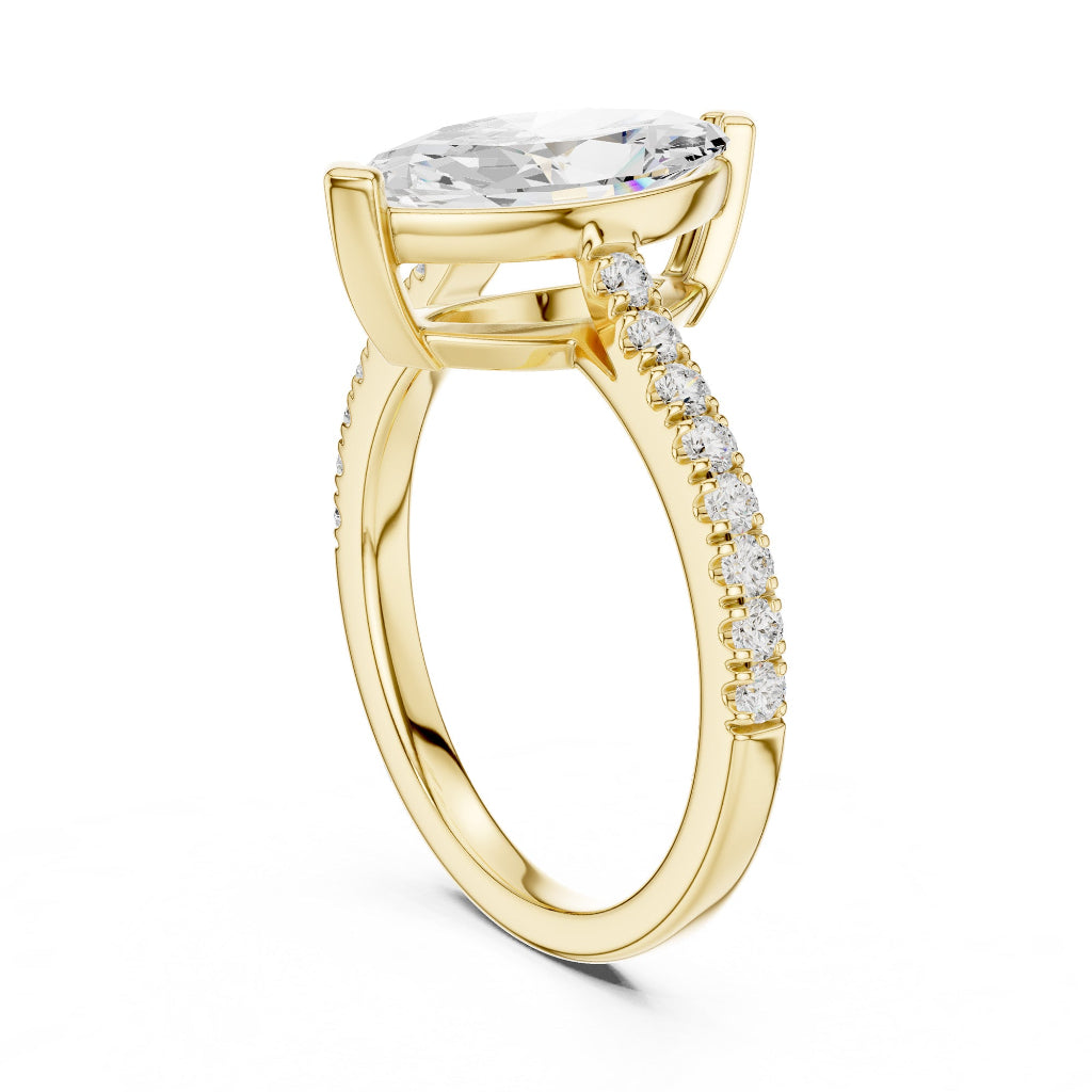 Solitaire Marques Sparkle Ring