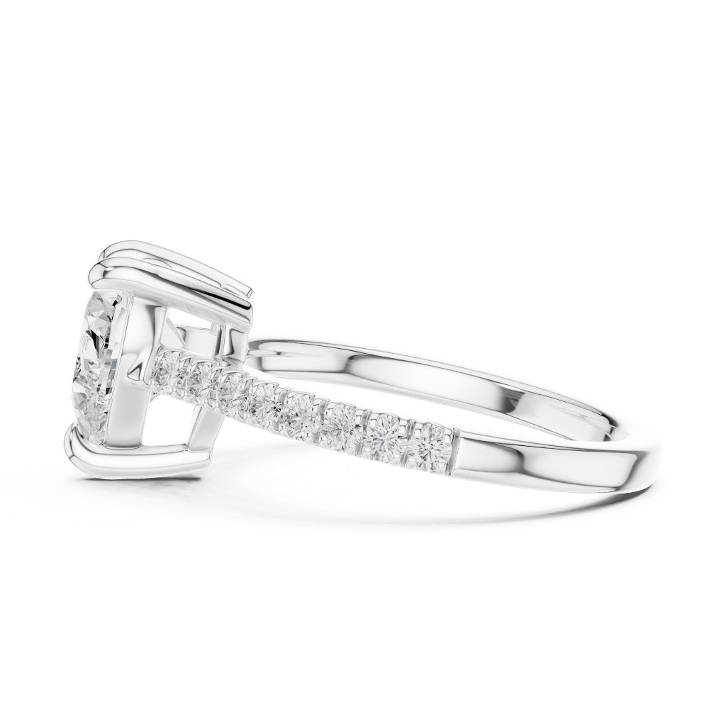 True Love Heart Solitaire Ring