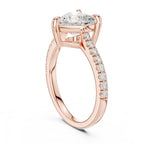 True Love Heart Solitaire Ring
