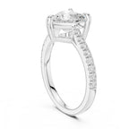 True Love Heart Solitaire Ring