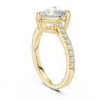 True Love Heart Solitaire Ring