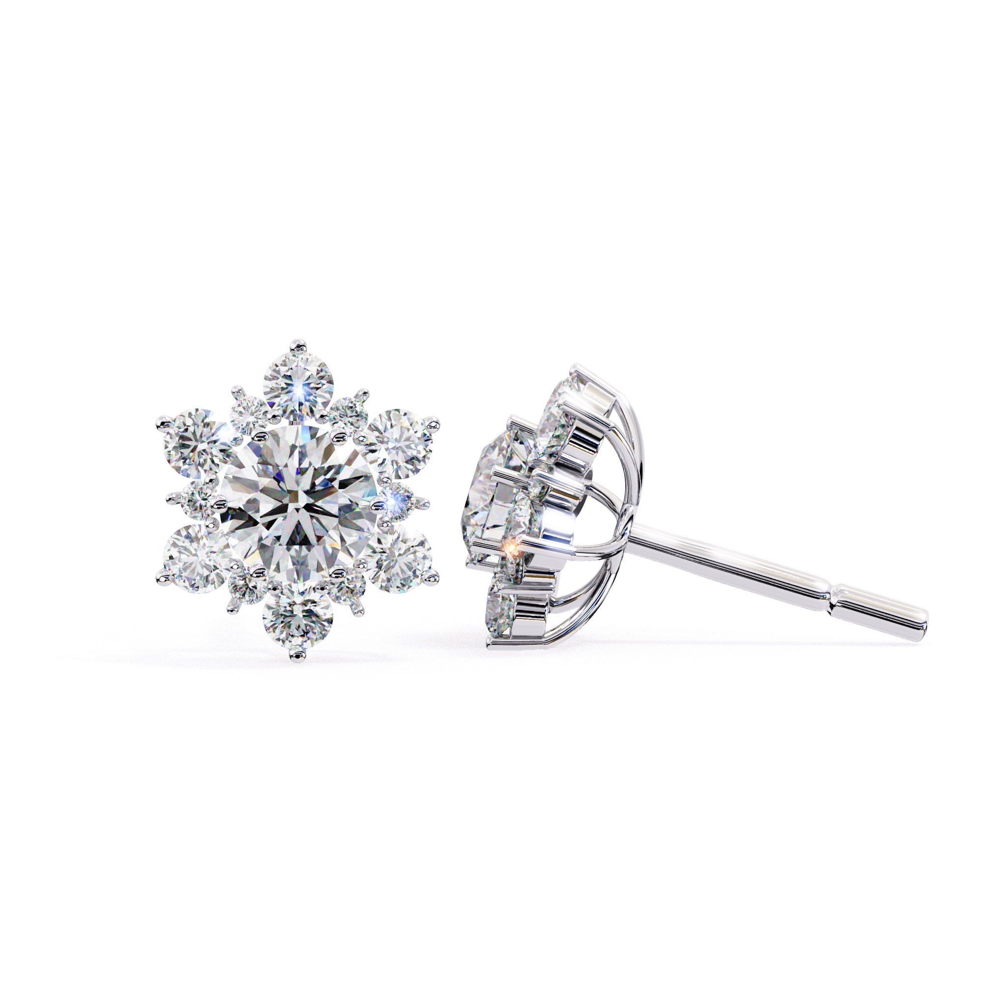Royale Lab-Grown Diamond Stud Earrings