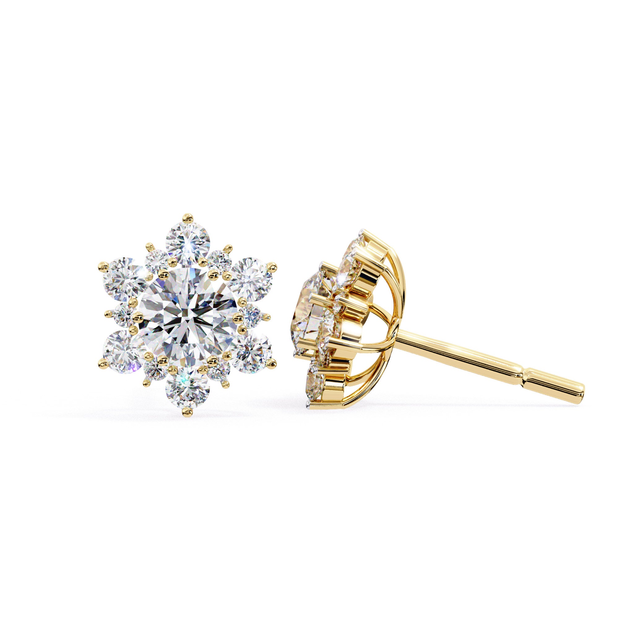 Royale Lab-Grown Diamond Stud Earrings