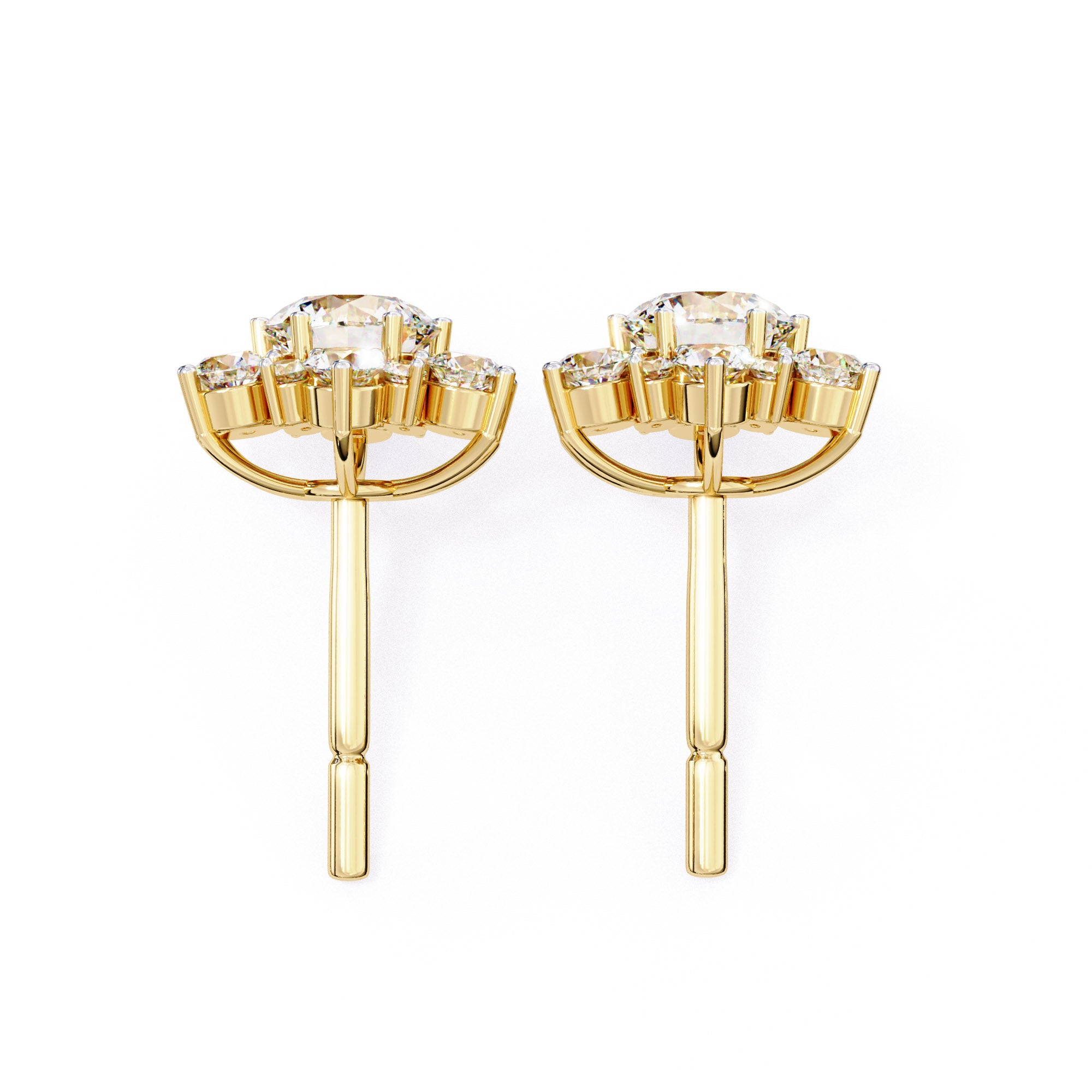 Royale Lab-Grown Diamond Stud Earrings