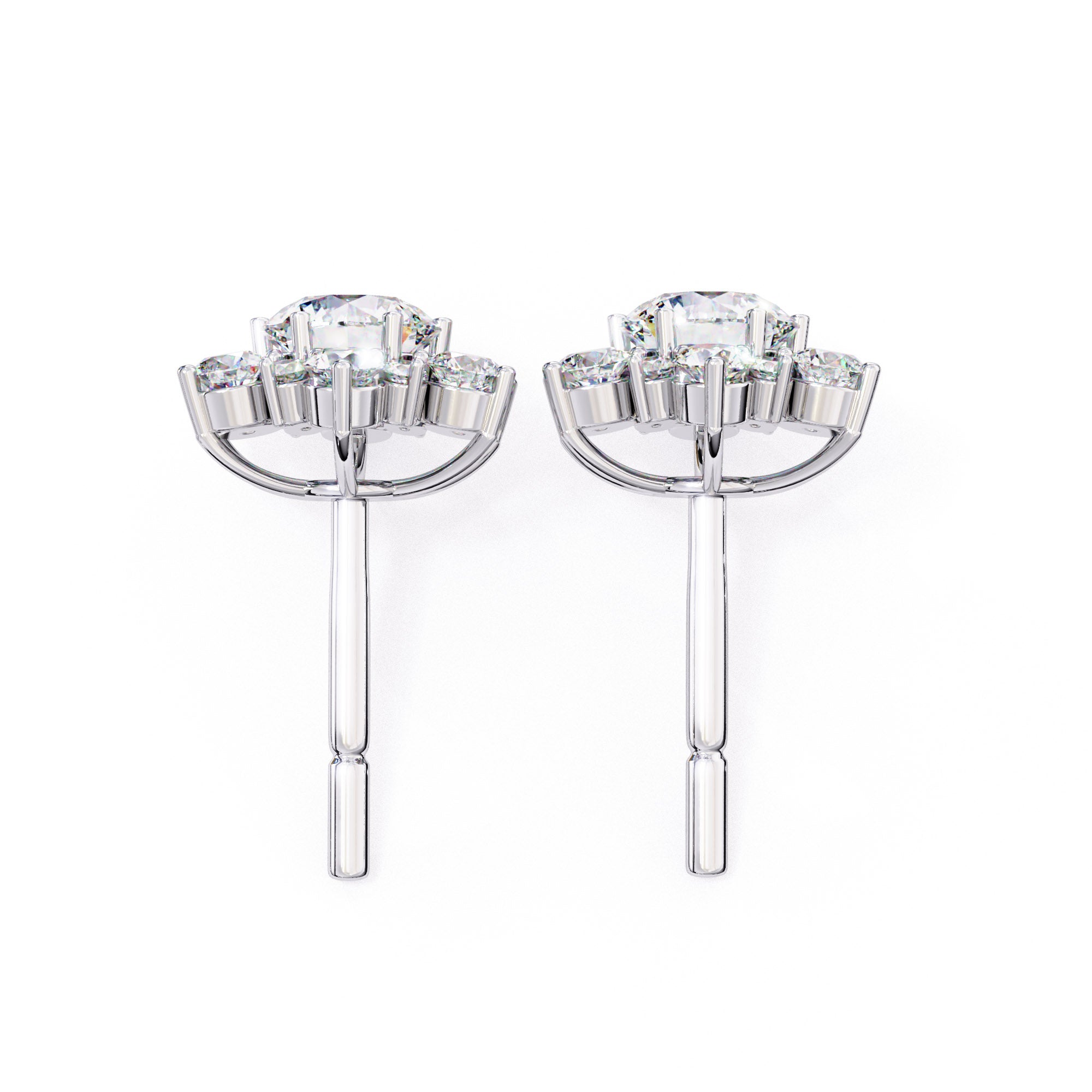 Royale Lab-Grown Diamond Stud Earrings