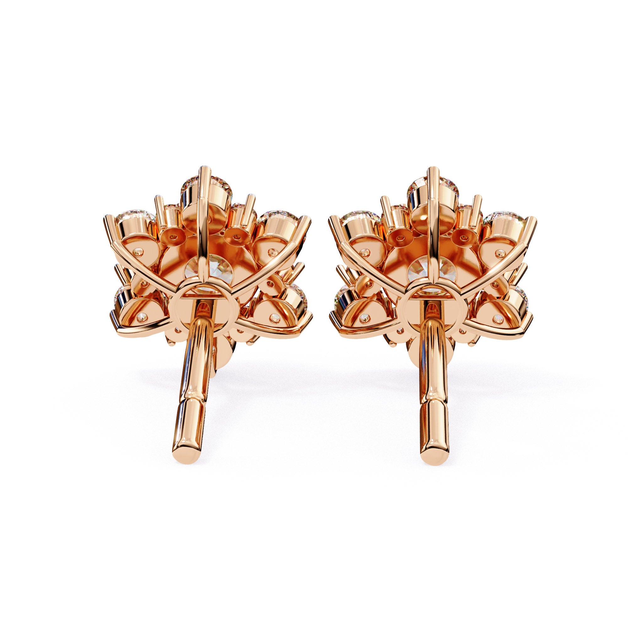 Royale Lab-Grown Diamond Stud Earrings
