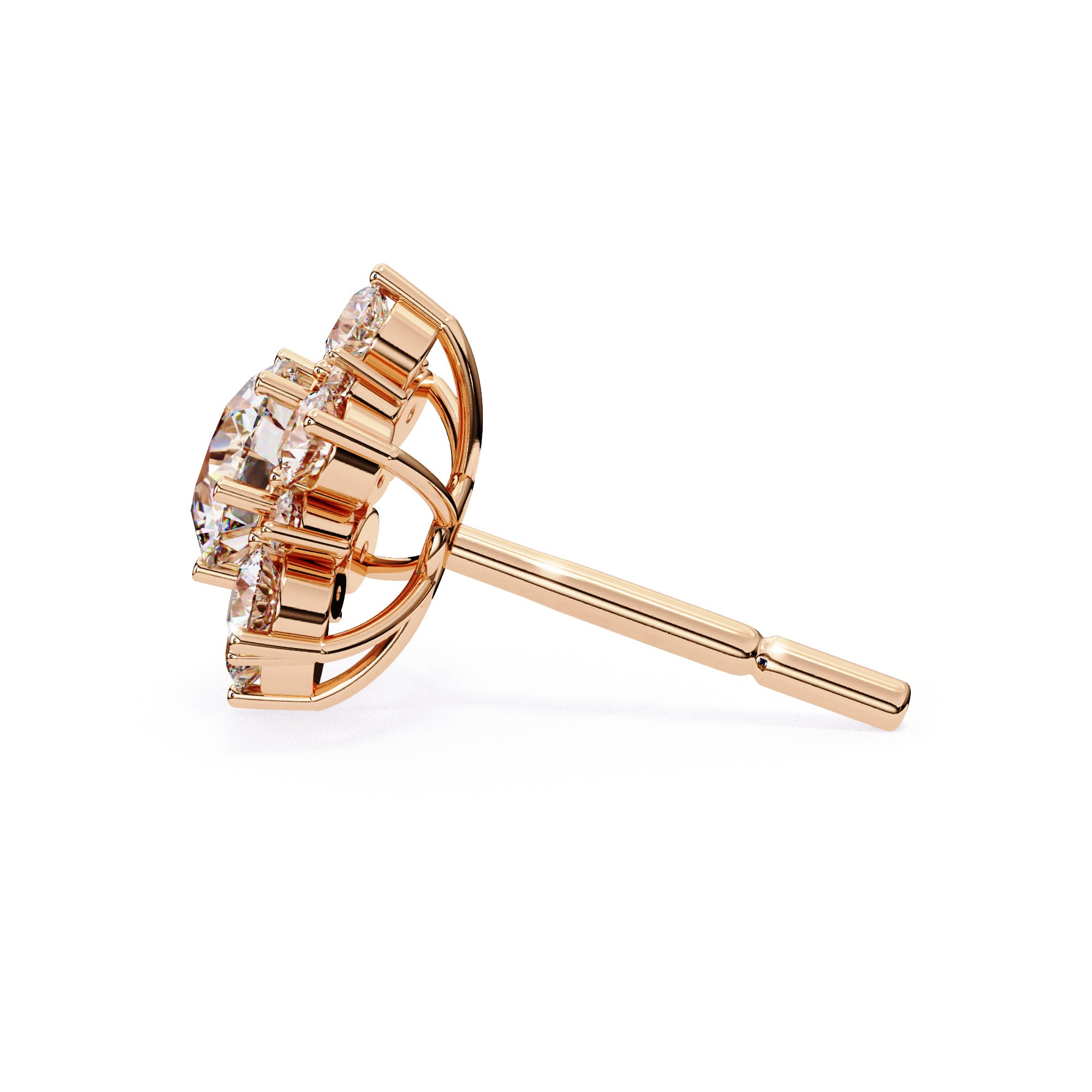 Royale Lab-Grown Diamond Stud Earrings