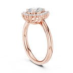 Pearlina Halo Royale Star Ring