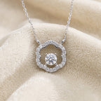 Neina Halo Diamond Pendant