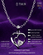 LoveGlow Diamond Heart Pendant