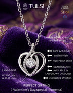 Florance Love Twist Pendant