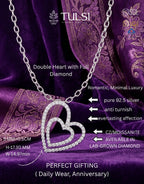 Double Halo Heart Pendant
