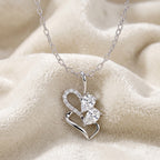 Twin Heart Diamond Pendant