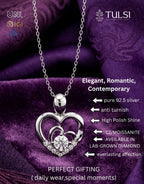 Harmony Heart Diamond Pendant