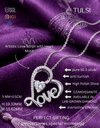 Luxe Love Script Pendant