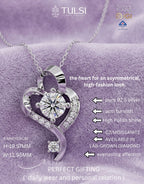 Swirl Heart Pendant