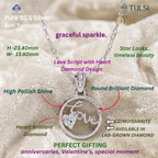 Serenity Love Diamond Pendant