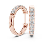 Pure Diamond Spark Hoops