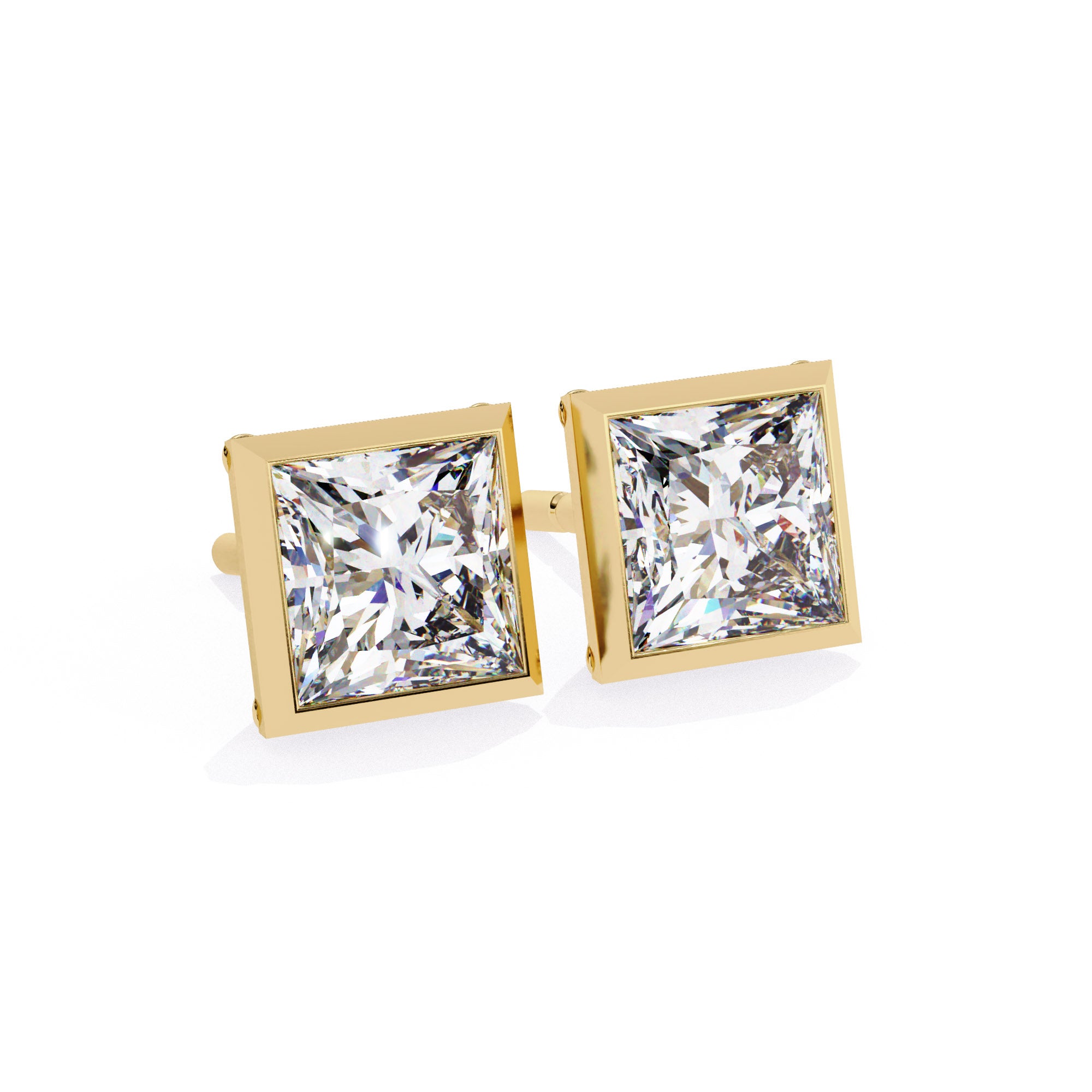 Luxe Prism Princess Studs