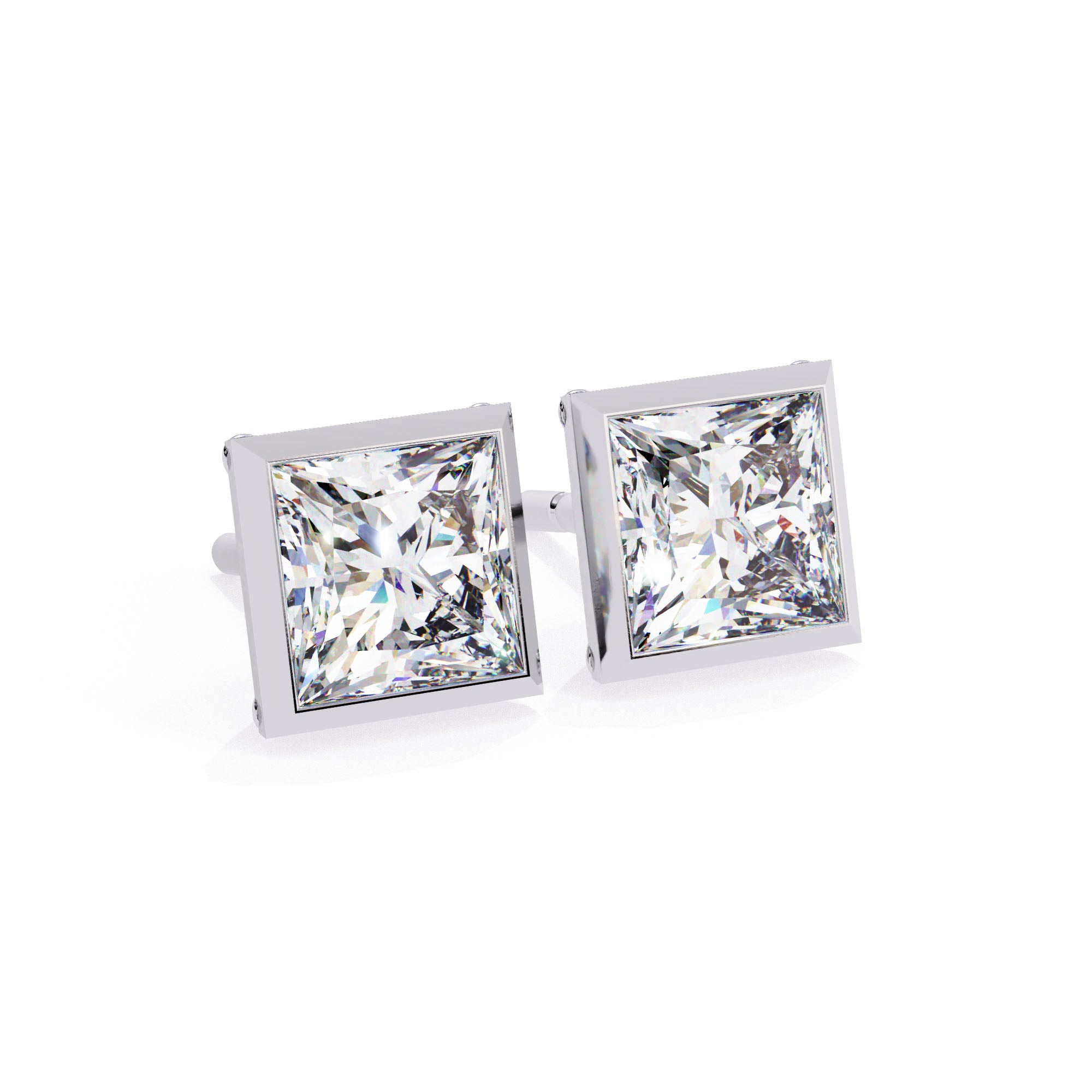 Luxe Prism Princess Studs
