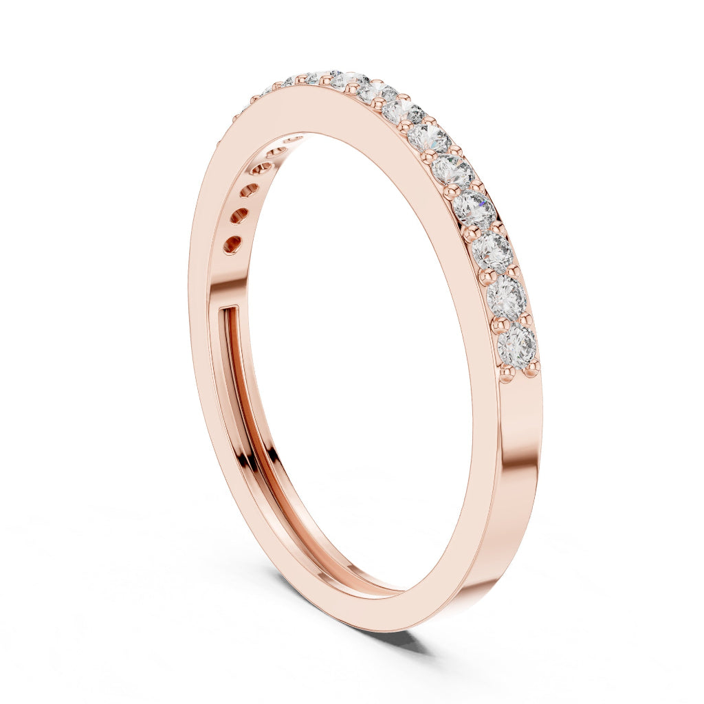 Classic Diamond Line Ring